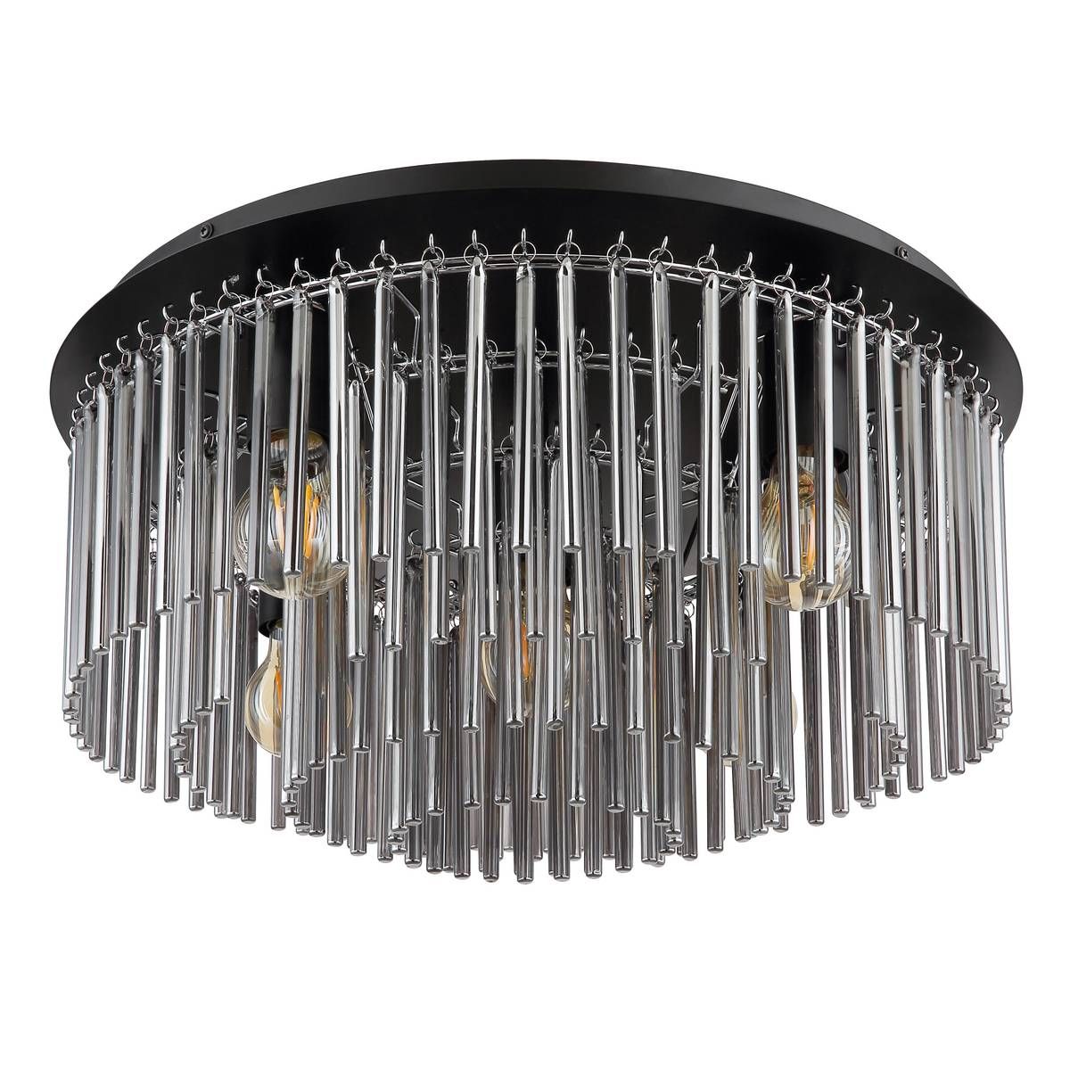 Lampadari & plafoniere: Deckenleuchte, Glas, Rauchfarbe, 50 cm Ø – Nuovo (secondo la descrizione) da Kreuzlingen venduto da Smart-Light 4