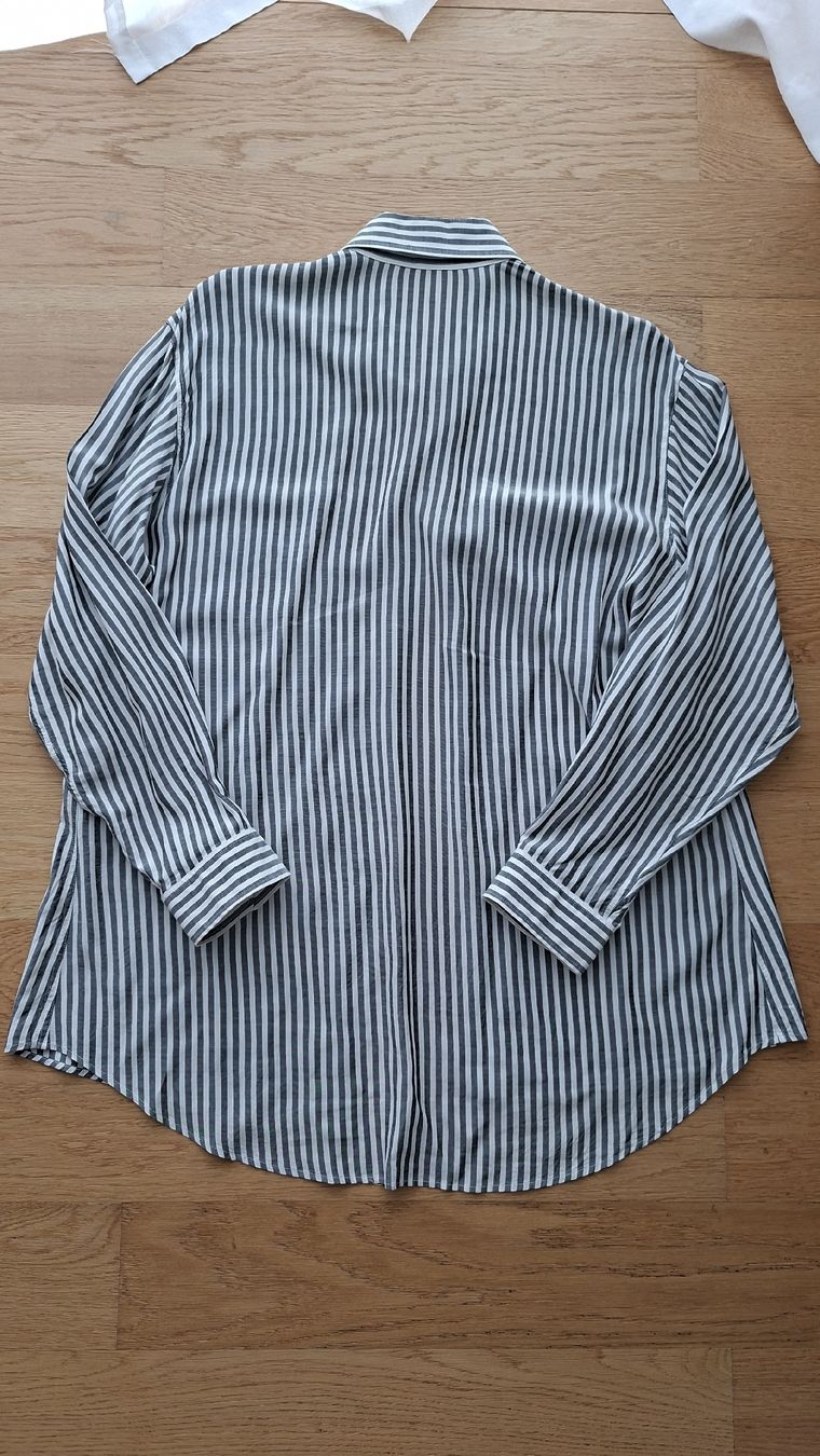 Celine Camicette: Céline Triomphe Bluse gestreift Grösse 36 - 40, oversized – Usato da Wallisellen venduto da Ellasophialove 7