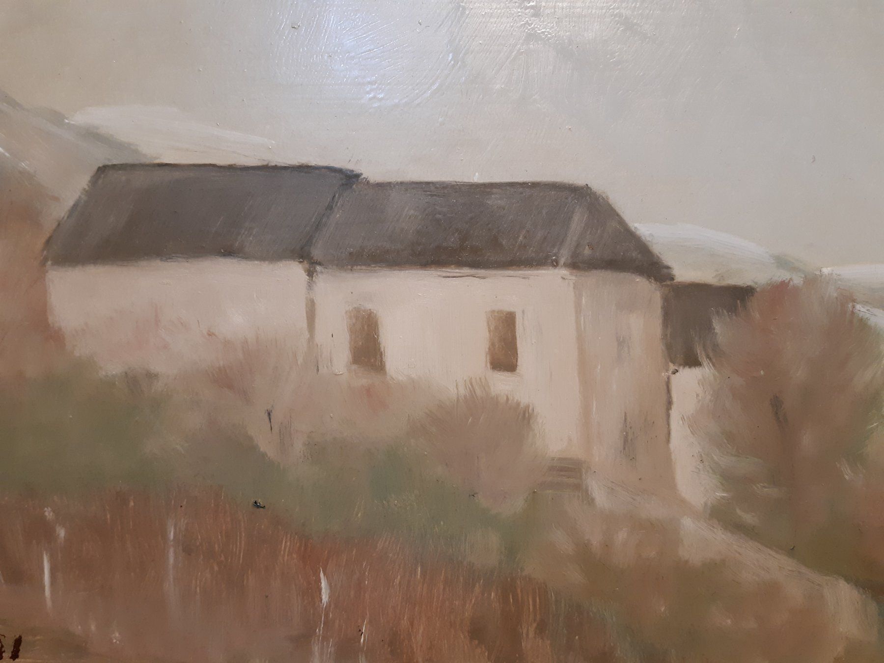 Dipinti: Willy Eigenheer (1910-2002 paysage hiver – Usato da Lausanne venduto da leneko 2