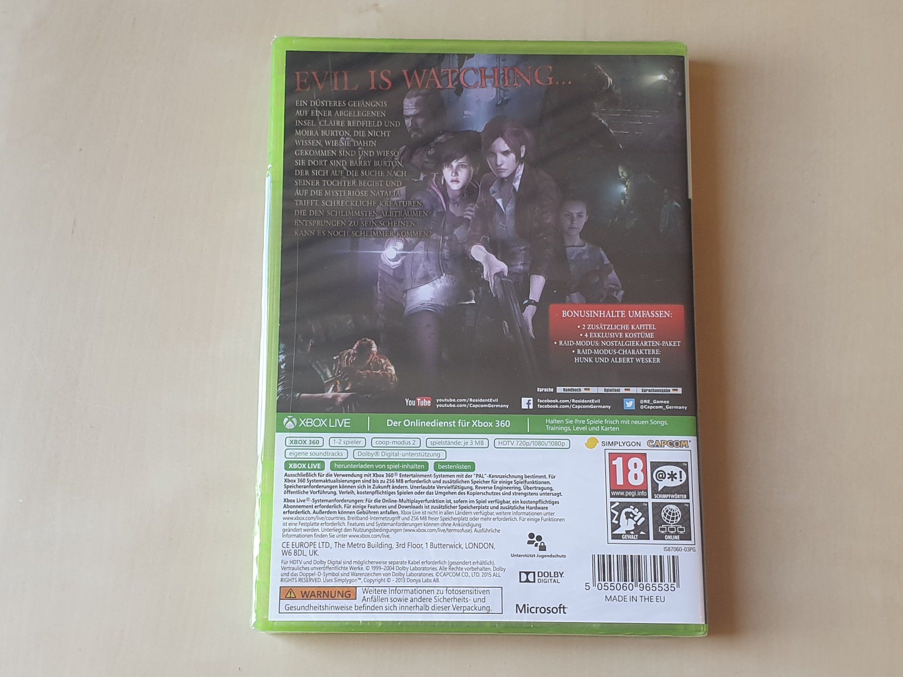Microsoft Giochi: Resident Evil Revelations 2 neu und ovp – Nuovo e nell'imballaggio originale da Stansstad venduto da collectorsshop 1