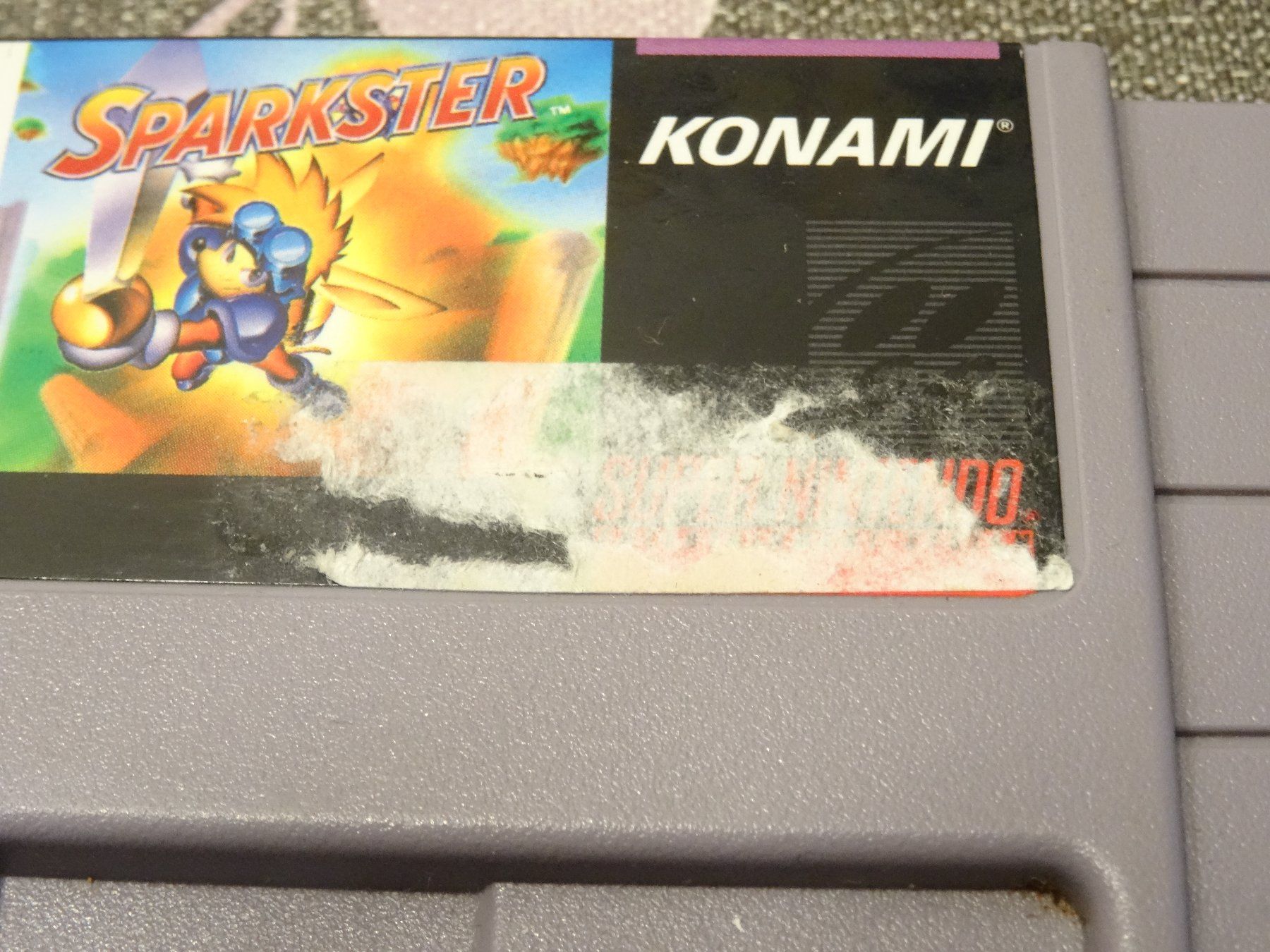 Nintendo Giochi: Sparkster SNES NTSC RAR – Usato da Olten venduto da Disc-Ausverkauf 1