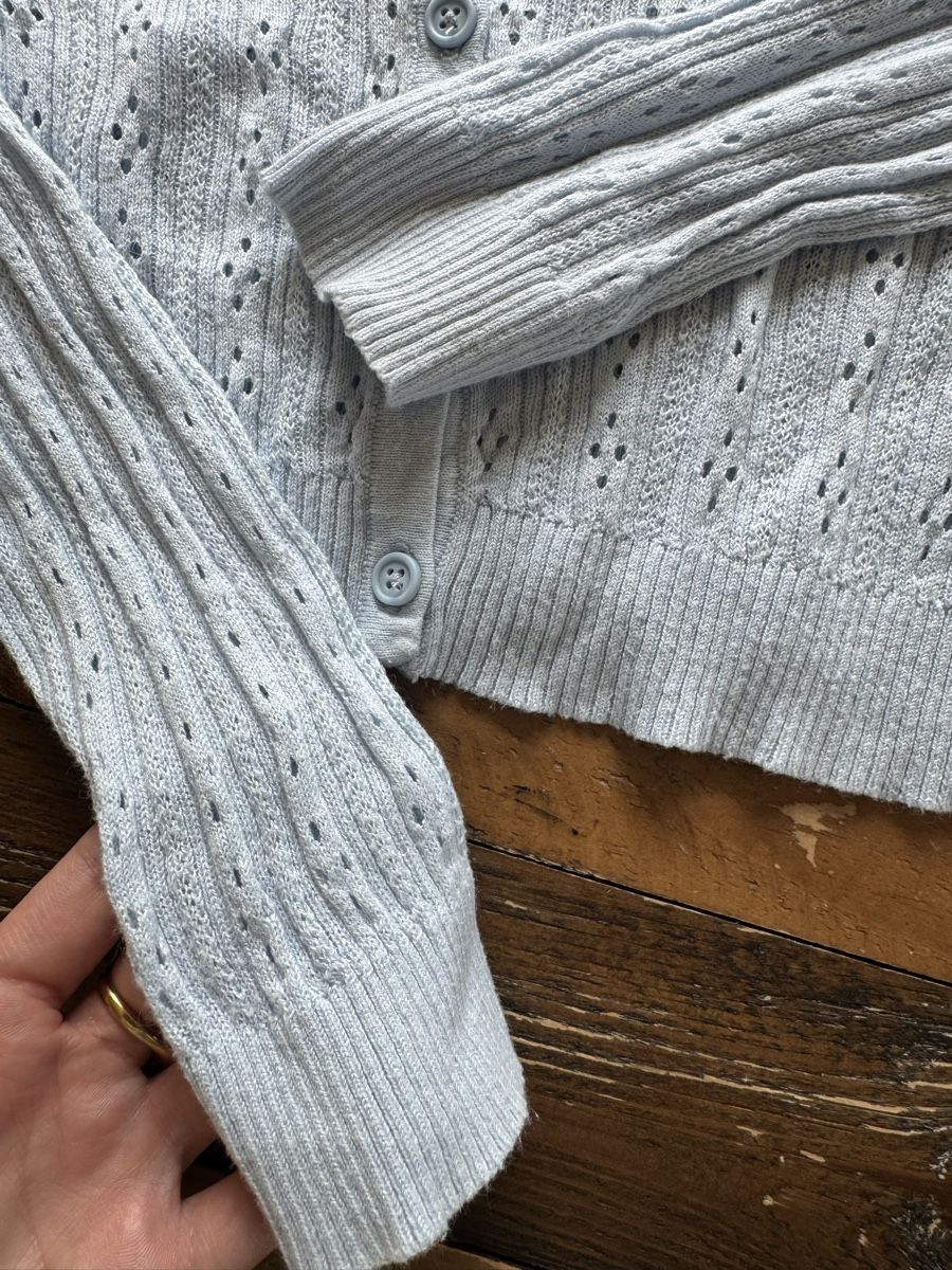 Brandy Melville Maglioni & Felpe: Strickjacke Blau – Usato da Männedorf venduto da mariadelrocioeberle 3
