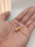 **NEU** Ohrenstecker mit Süßwasserperlen