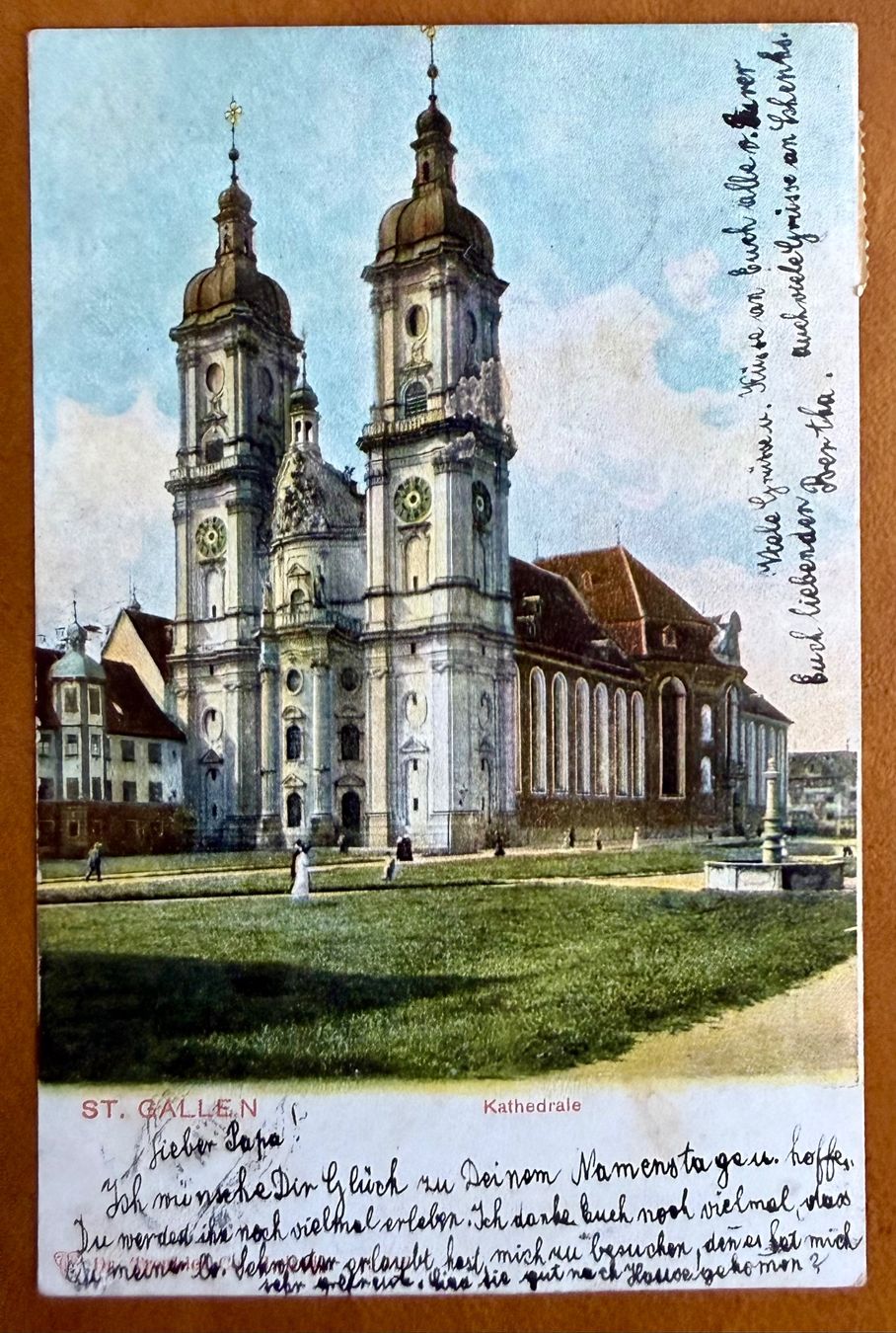 Cartes postales: St. Gallen - Kathedrale 1903 – D'occasion à Lutry par Ediego