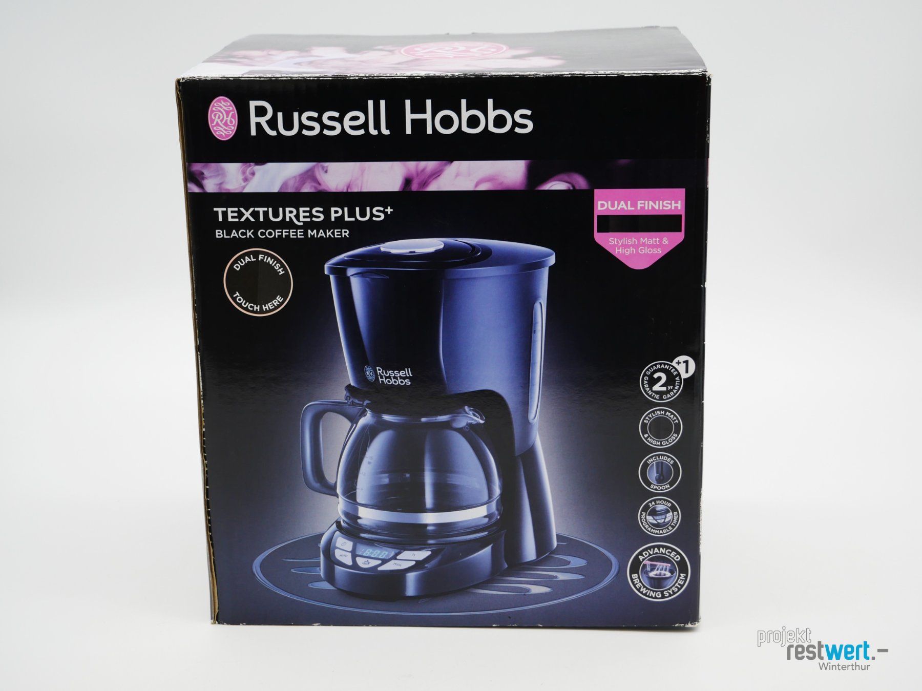 Russell Hobbs Macchine per caffè & Macchine per espresso: RUSSELL HOBBS / Textures Plus Filterkaffeemaschine – Nuovo (secondo la descrizione) da Winterthur venduto da Restwert_Winterthur 7