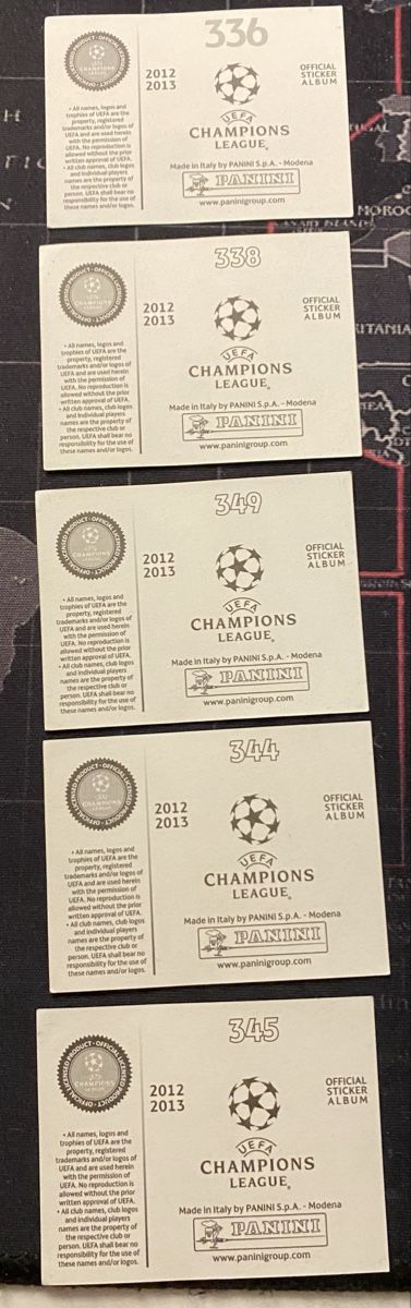 Panini Sammelbilder & Trading cards: Juventus Sammelkarten 2012 Championsleague – Neu (gemäss Beschreibung) aus Allschwil von Deal_Tiger99 1