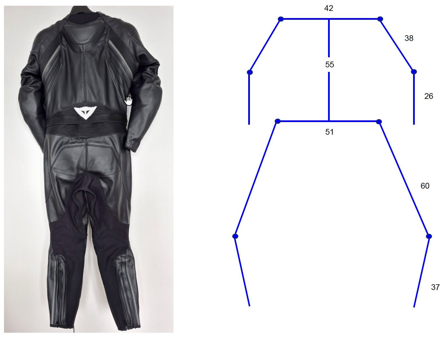 Dainese Completi & Tailleur: Motorrad Lederkombi DAINESE Damen – Usato da Schüpbach venduto da Bumblebee07 1
