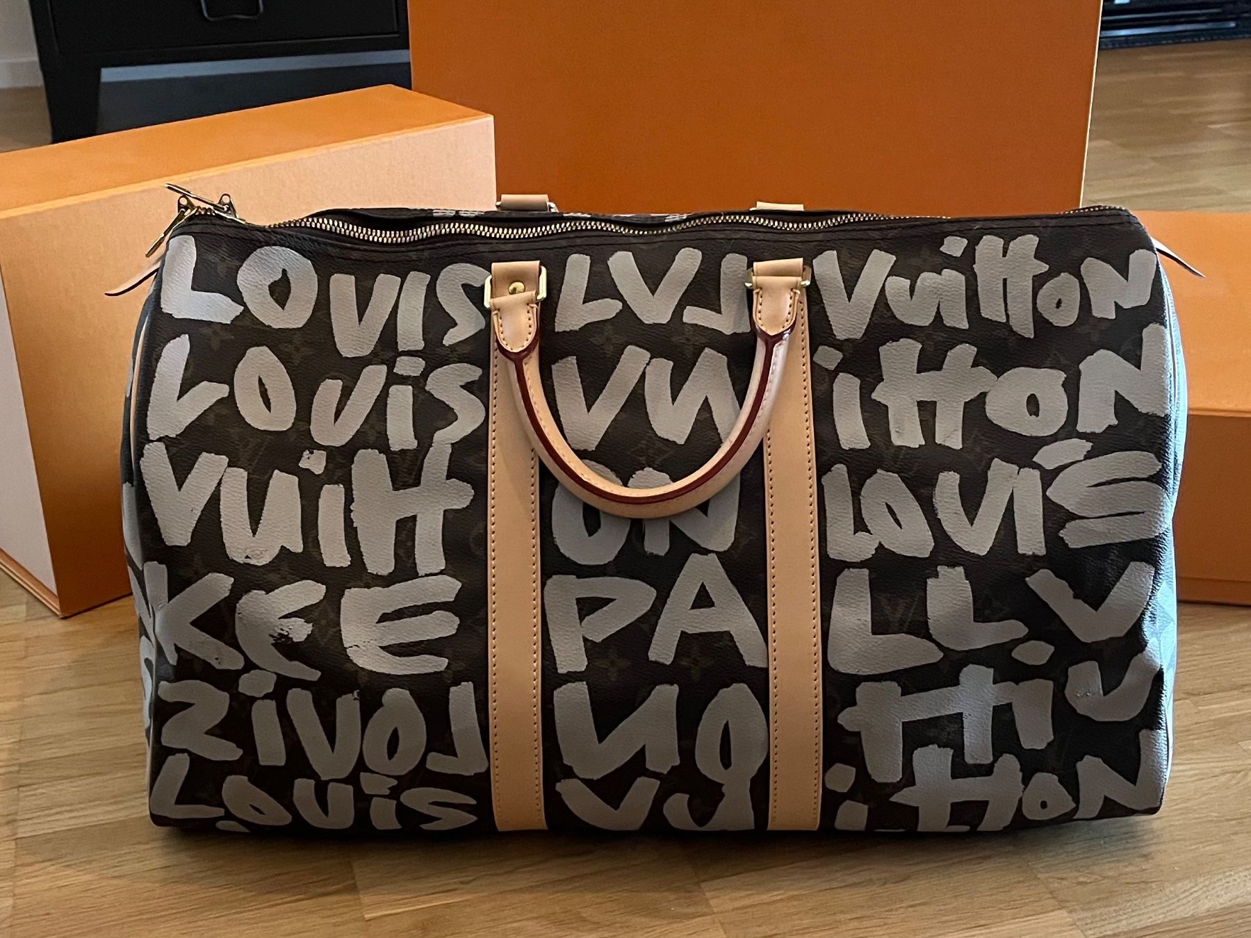 Louis Vuitton Taschen für Damen: Louis Vuitton Keepall 50 – Gebraucht aus Feuerthalen von sommer92 5