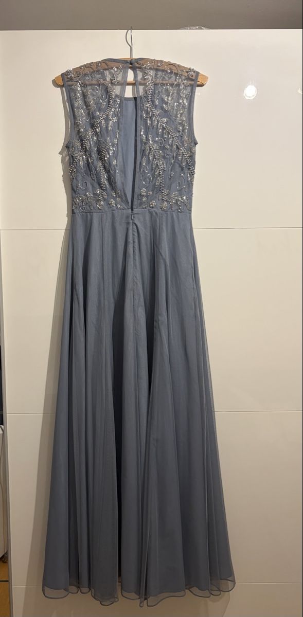 Asos Vestiti: Abendkleid ASOS blau bestickt – Usato da Baden venduto da line_onigiri 3