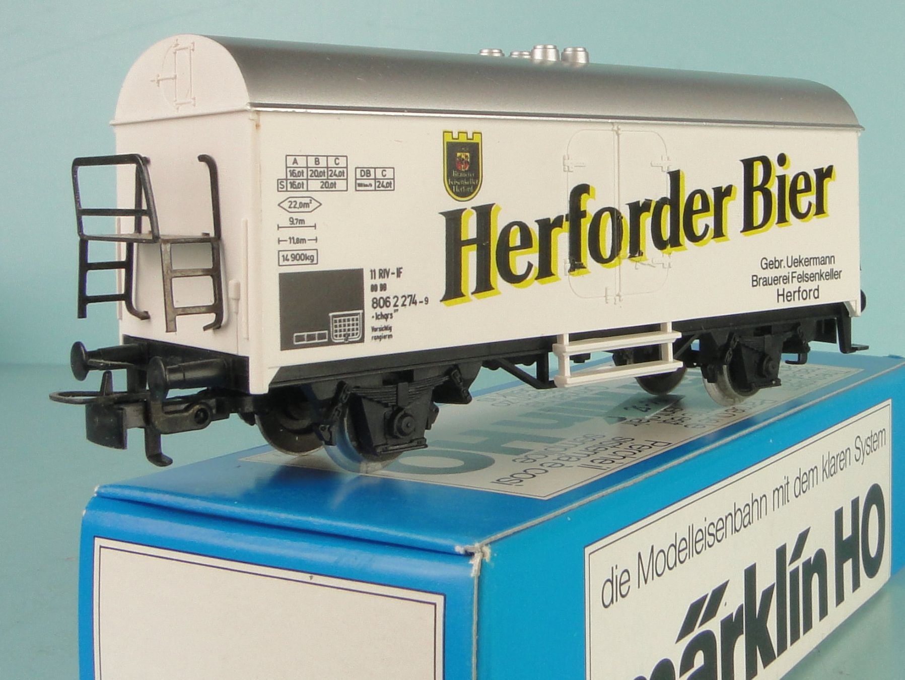 Märklin Modelleisenbahnen: Märklin H0 Herforder Bier, NEU – Gebraucht aus Bülach von cann11