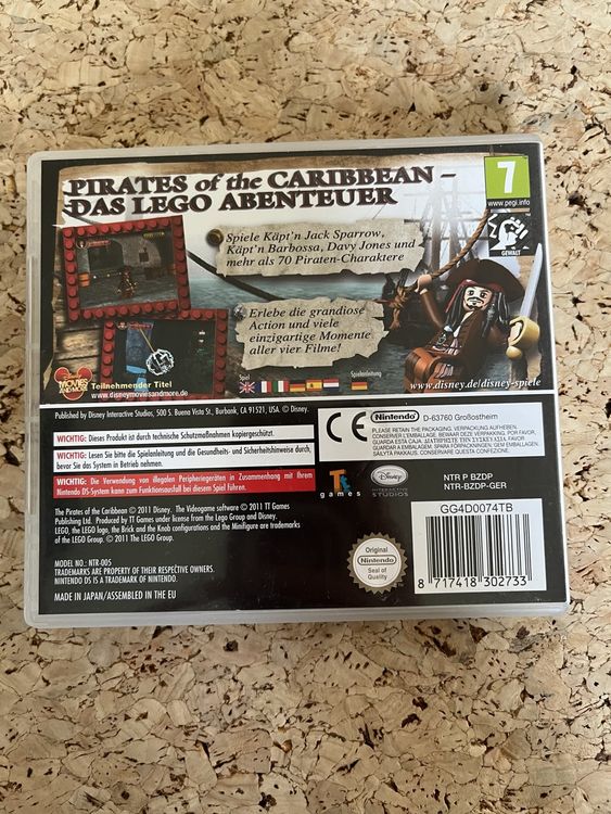 Nintendo DS Spiel LEGO Pirates of the Caribbean | Kaufen auf Ricardo