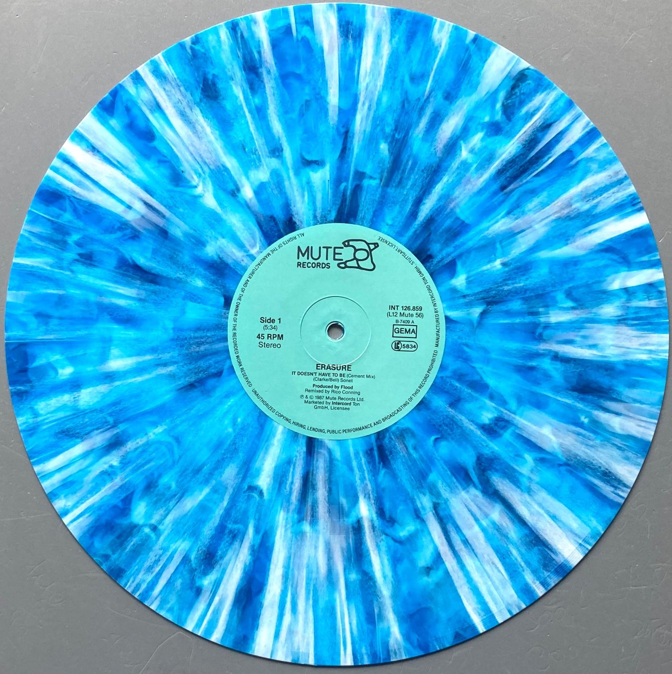 Schallplatten: ERASURE - IT DOESN' HAVE TO BE – Gebraucht aus Poliez-Pittet von Newtown-Records 3