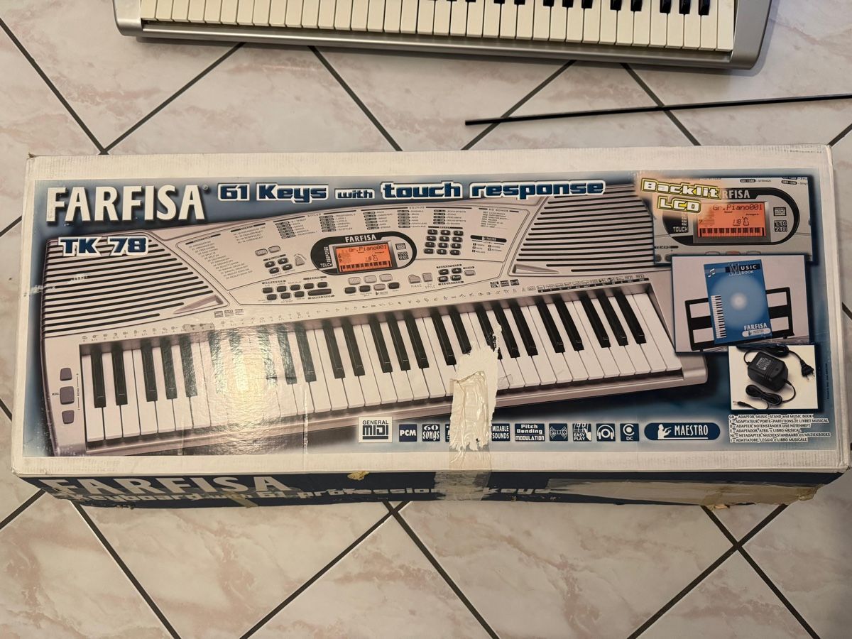 Strumenti musicali: Farfisa-Musikklavier TK-78, 61Tasten – Usato da Sementina venduto da RiccardoCo 1