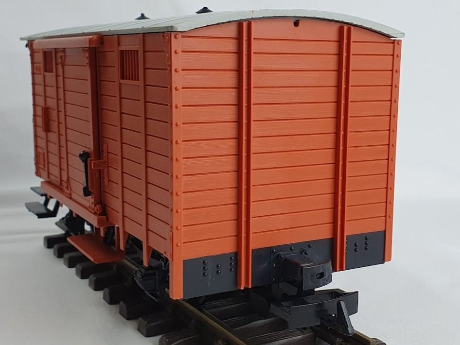 ORIGINAL LGB 42520 HSB-Gepäckwagen 905-154 OVP Spur G Gartenbahn