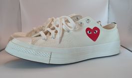 Comme des Garçons PLAY x Converse Schuhe Gr. 44