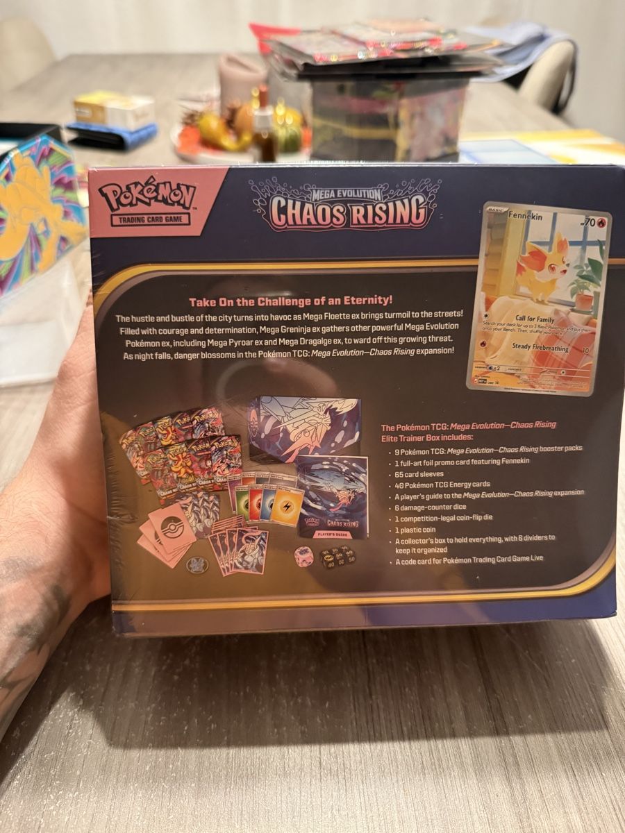 Pokémon Carte collezionabili: Chaos Rising ETB sealed – Nuovo e nell'imballaggio originale da Cham venduto da genti147 1