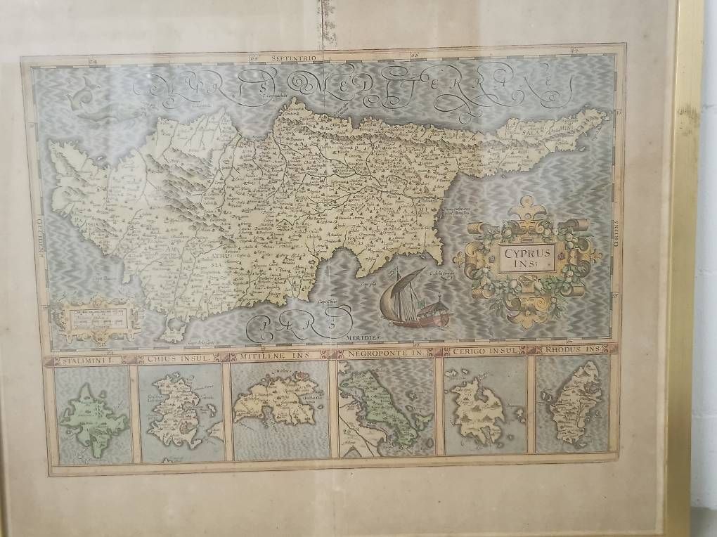 Cartine & Atlanti: antique zypern landkarte – Usato da Dübendorf venduto da Babyl2945