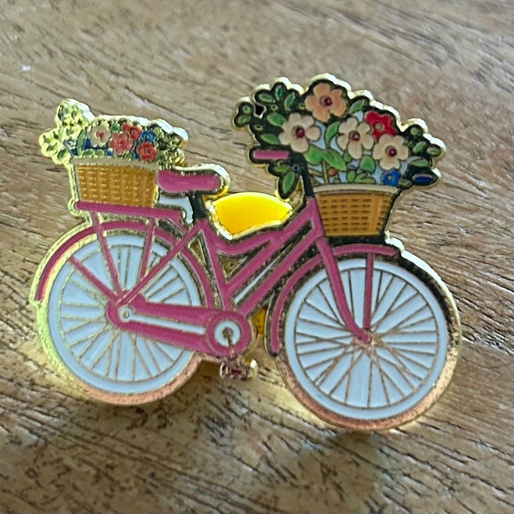 Placchette & Badge: Pin Fahrrad Velo Blumen – Nuovo e nell'imballaggio originale da Geneve venduto da vane267