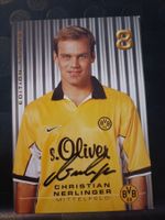 Christian Nerlinger - BVB - Handsignierte alte Karte