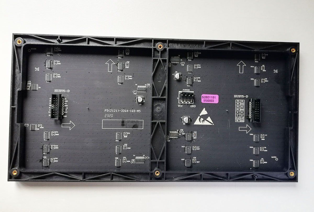 Elektronikbauteile: LED Dot Matrix Display 64x32, Full Color, P5 – Neu (gemäss Beschreibung) aus Zurich von led_matrix 2