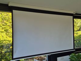 Neuwertiges Celexon Rollo Professional Plus, 99", 16:9
