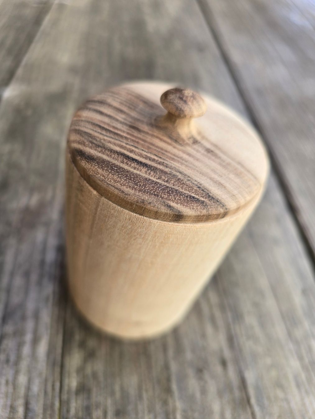 Contenitori & Simili: Holz: Dose mit Deckel, Aufbewahrungsbox – Nuovo (secondo la descrizione) da Romanshorn venduto da Rachacha 1