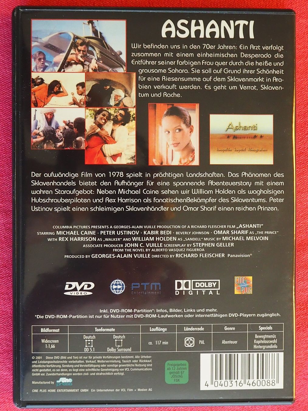 Tutti i DVDs: Ashanti / Michael Caine – Usato da Chur venduto da big_5zx8 1