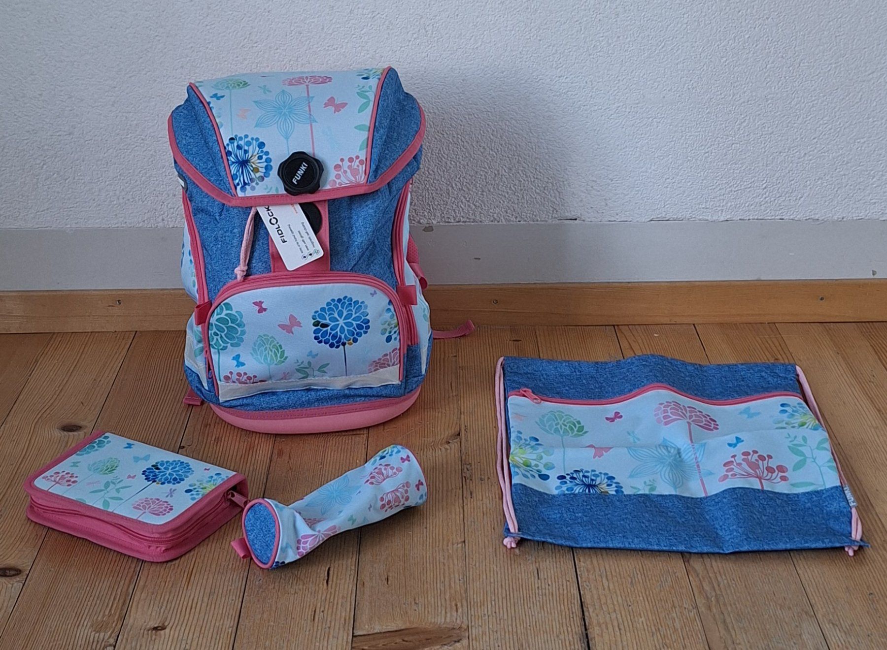 Funki Kindertaschen: Funki Schulset für Mädchen "Joy"  NEU !!! – Neu und originalverpackt aus Bern von Hope10