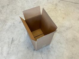 Schachtel Wellpapp Faltkarton 1-wellig 30 x 21 x 31 cm