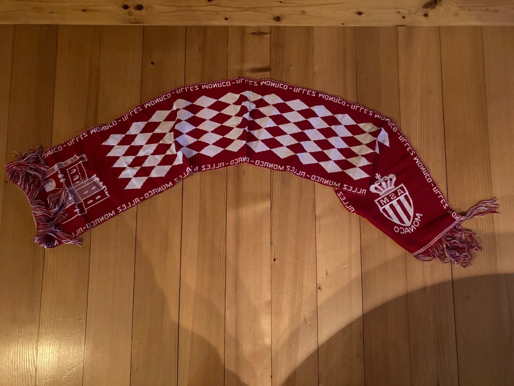 Foulard & Sciarpe: Écharpe fan AS Monaco vintage – Usato da Plagne venduto da gigi204 1