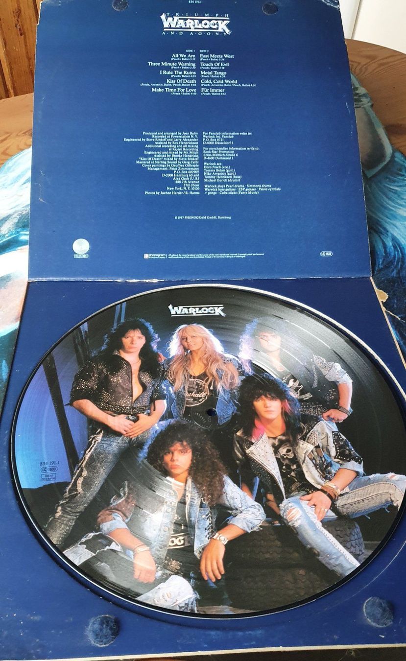 Dischi in vinile: Rarität: Warlock (Gimmick) – Usato da Zürich venduto da Vesco01 3