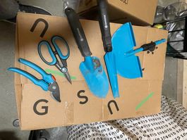 Outils de jardinage Gardena, lot de 10 pièces, bon état