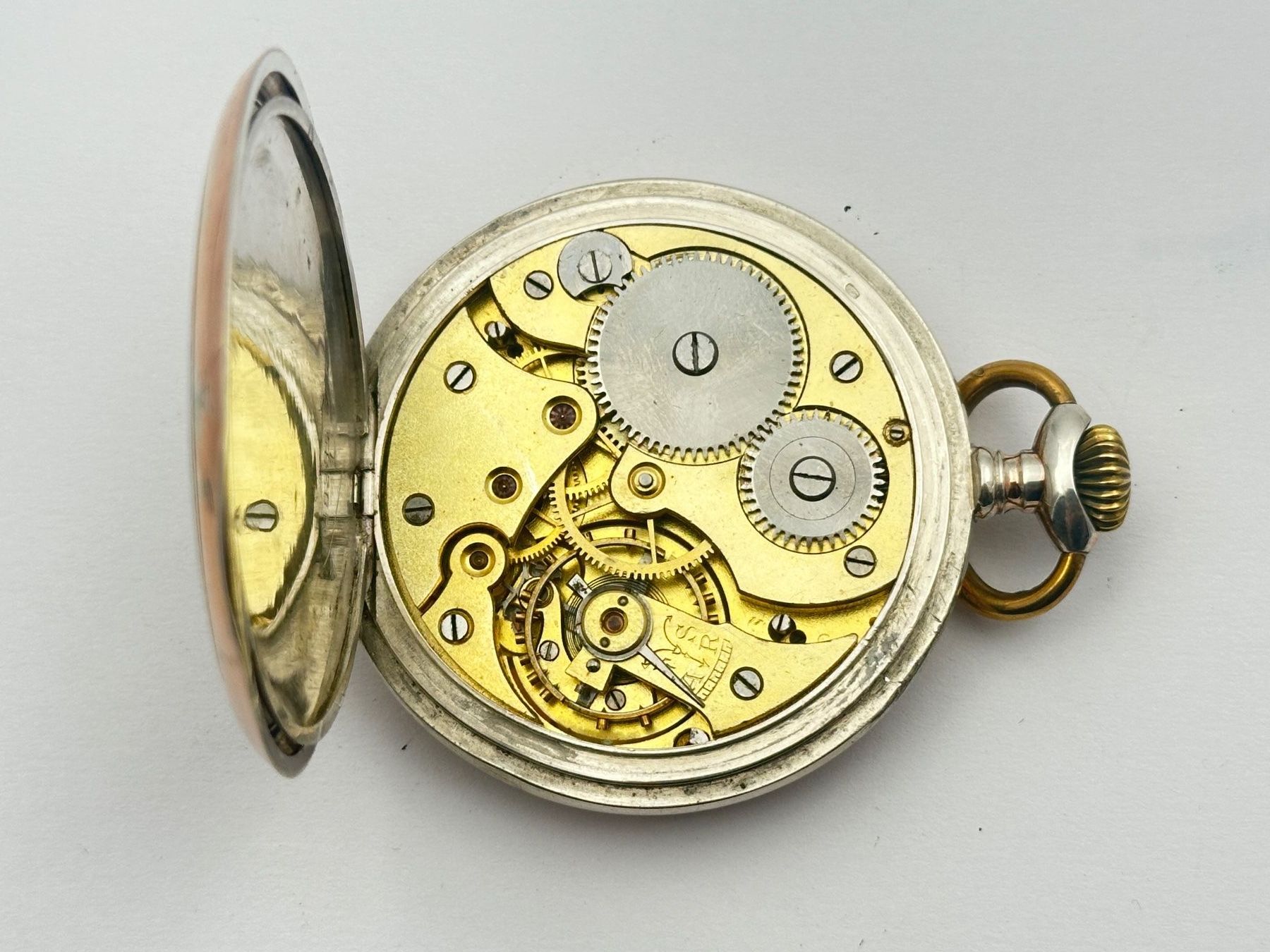 Montres: Antike Taschenuhr 800 Silber – D'occasion à Bassersdorf par AnkerWatch 3
