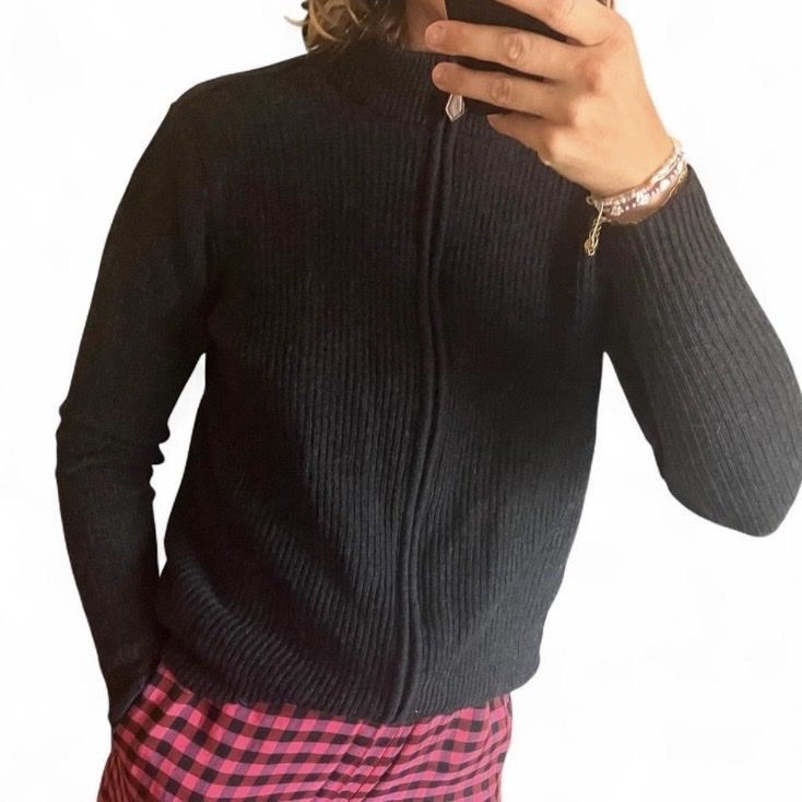 Giacche: dunkelgraue Maselli Strickjacke Gr. S/M – Usato da Zürich venduto da ju__