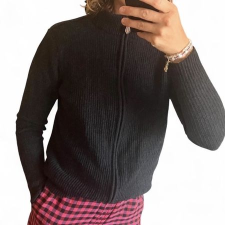 dunkelgraue Maselli Strickjacke Gr. S/M