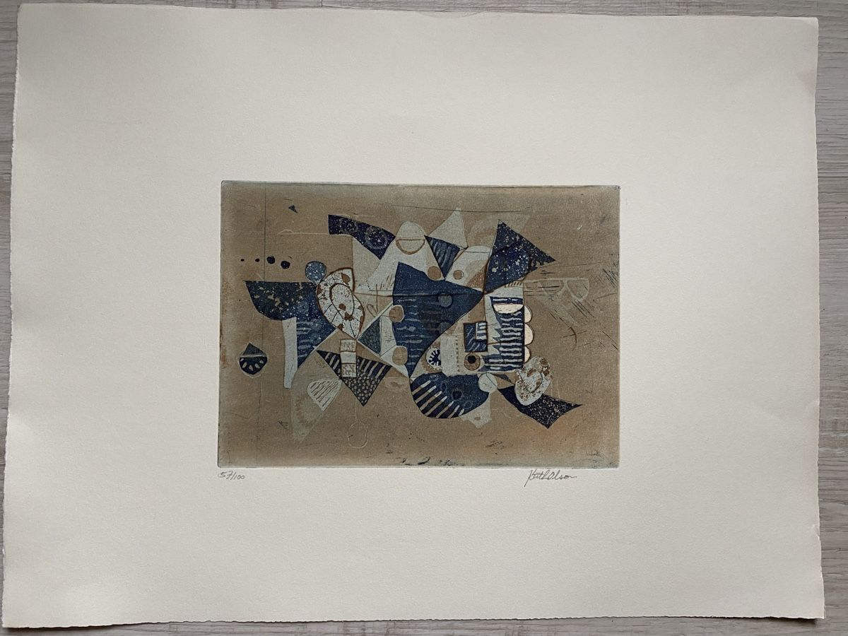 Arts picturaux & lithographies: Keith Olson, Radierung 57/100 – D'occasion à Utzigen par Lasagne99 2