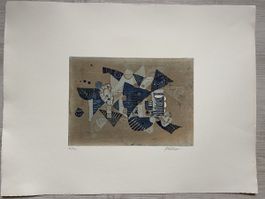 Keith Olson, Radierung 57/100