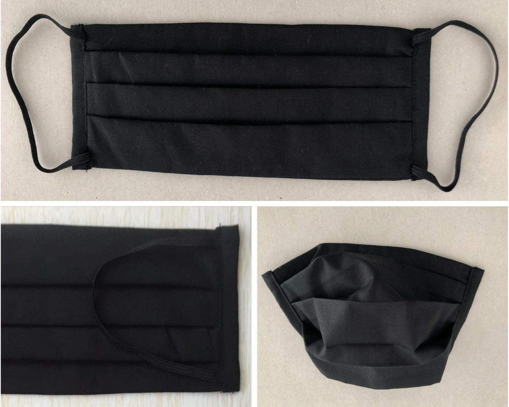 Medizinische Pflegemittel: Mundschutz aus Baumwolle, schwarz – Gebraucht aus Buchs AG von LogoParts