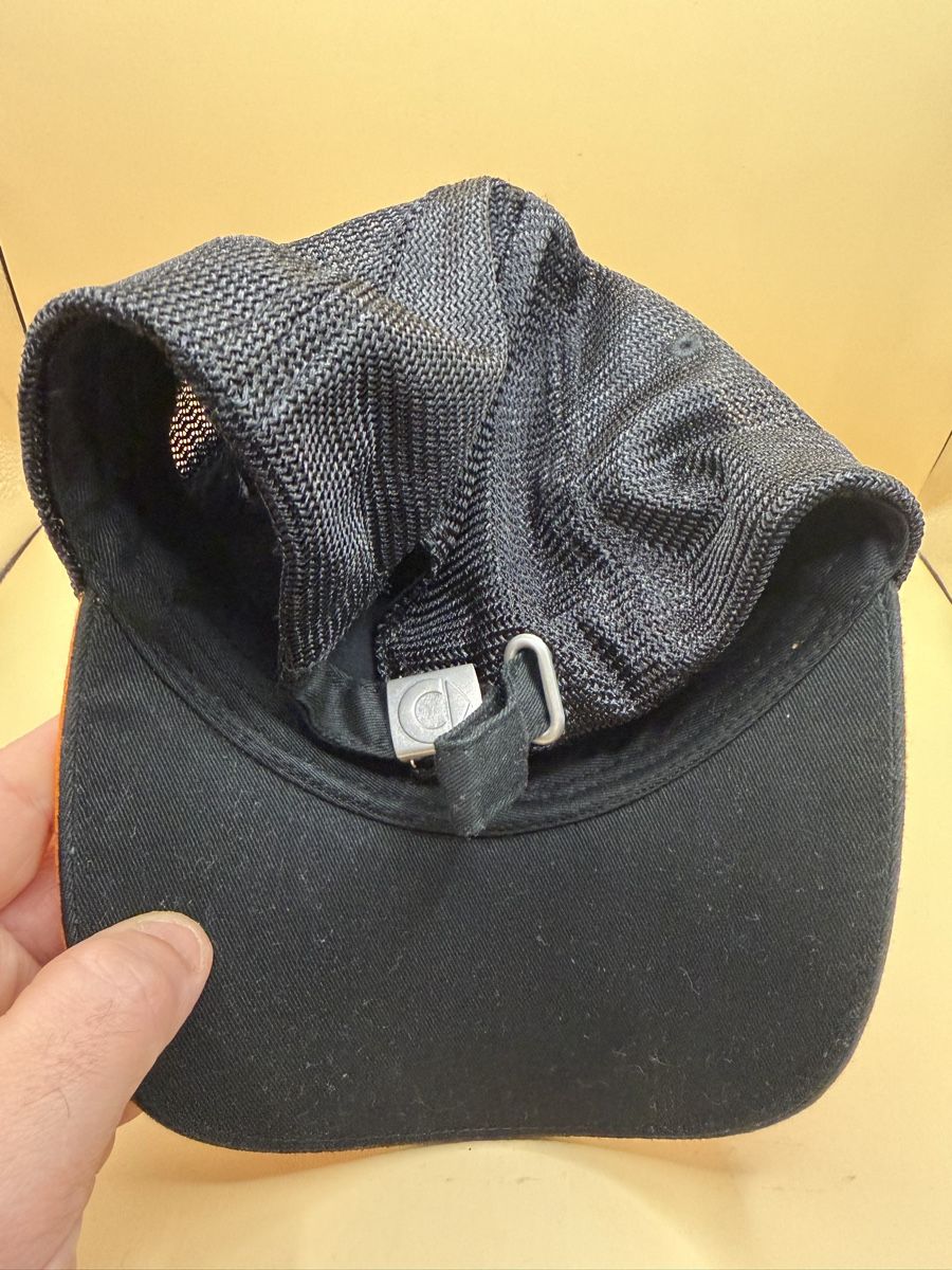 Copricapi, berretti & cappellini: Smart Trucker Cap orange/schwarz verstellbar – Usato da Genève venduto da sho_67qj 3