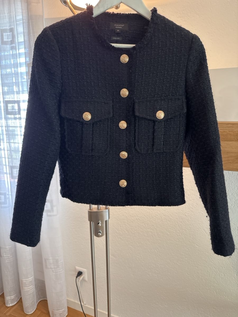 Manor Vestes: Manor Blazer schwarz Grösse 38 – Neuf (Voir description) à Langenthal par raz_q7jm