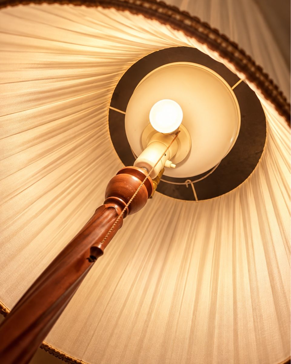 Lampen: Vintage Stehlampe – Gebraucht aus Tennwil von Zaylaaa 1