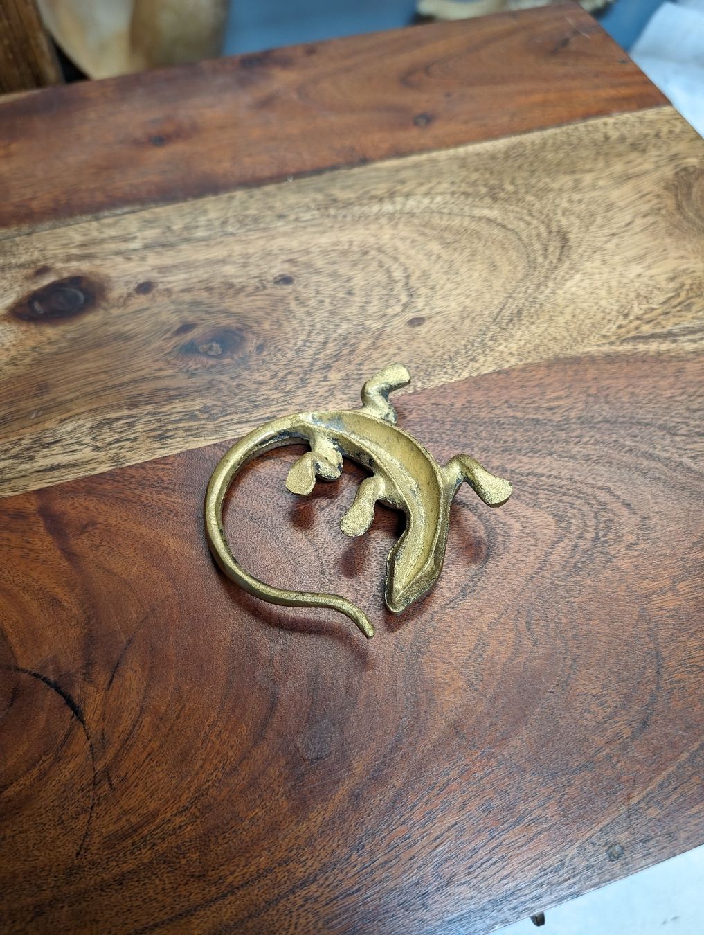Tutte le decorazioni: petit lézard en métal – Usato da La Place (Ayent) venduto da s4c4 1