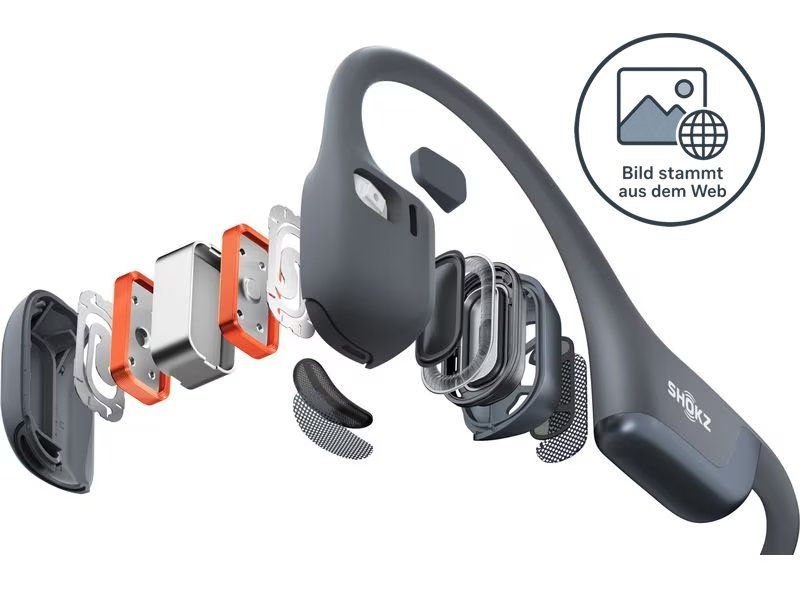 Shokz Casques audio: Shokz OpenRun Pro 2 USB C Schwarz Bone Conduction Kopfhörer – D'occasion à Rothenthurm par EinfachSicherDigital 3