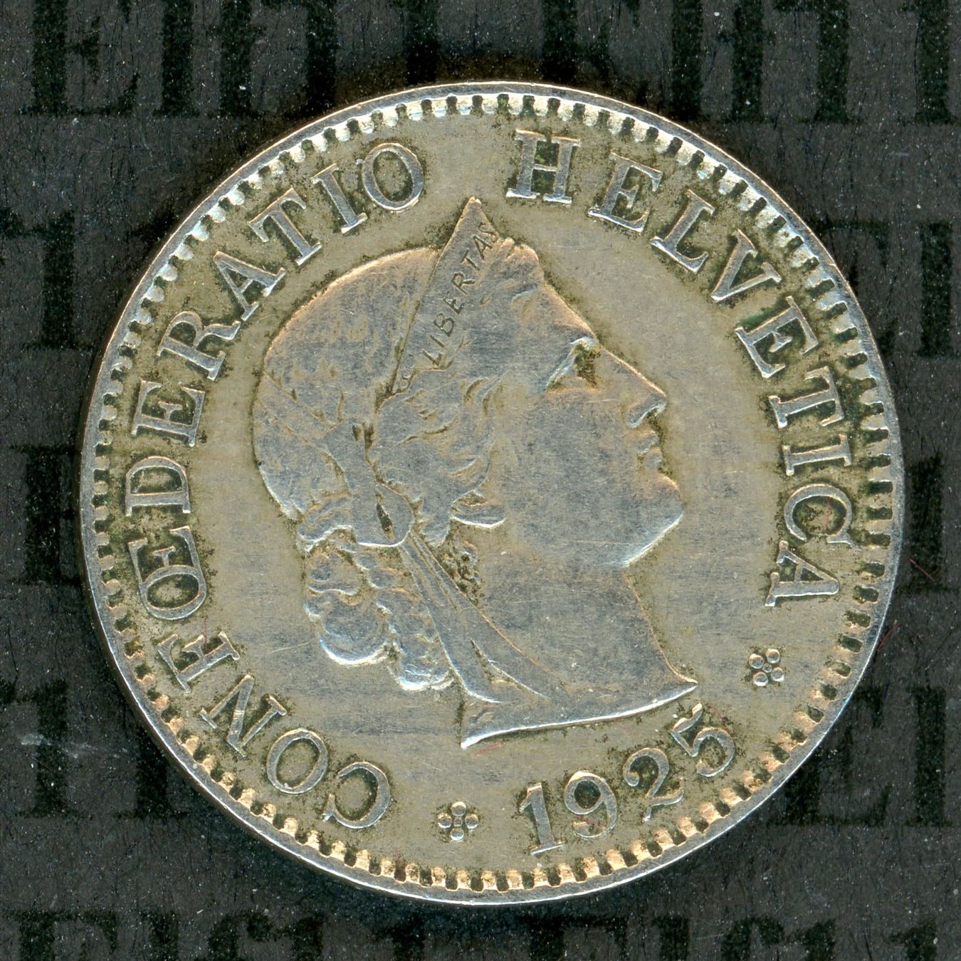 Tutti le monete: CHF___0.05 1925 ss-vz 5 Rappen – Usato da Widnau venduto da Elf11