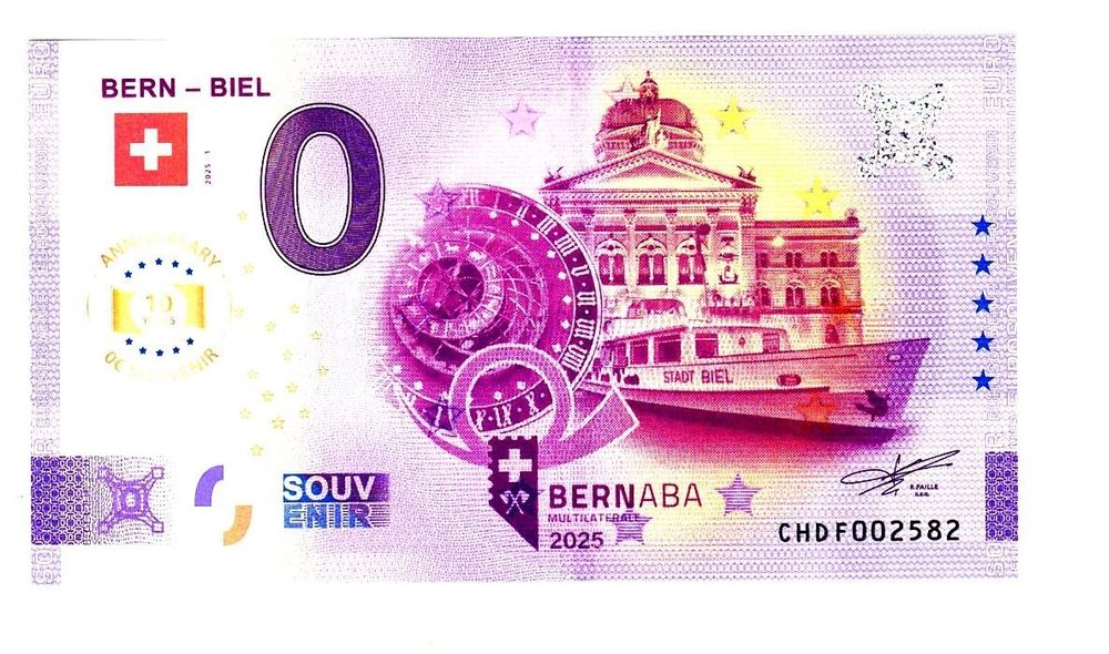 O EURO Schein BERNABA 2025 (Gebraucht) in Büetigen für CHF 6 – mit ...