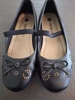 Schuhe, Ballerinas, Gr. 34, Schwarz, neuwertig