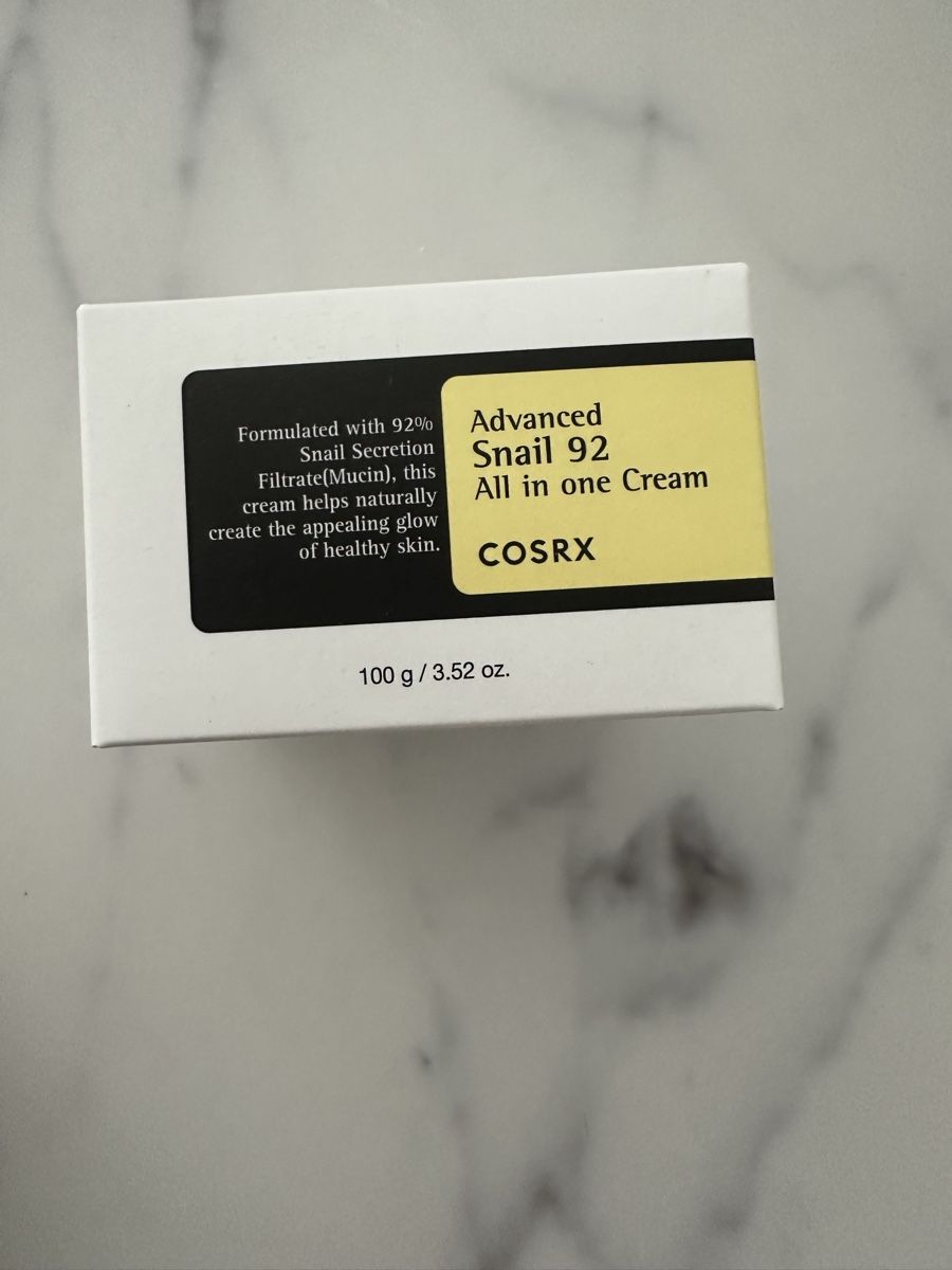 Cream Cura del viso: Cosrx advanced snail 92 all in one cream – Nuovo e nell'imballaggio originale da Courgevaux venduto da missceline5