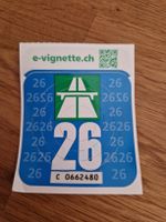 Autobahnvignette 2026 neu ungebraucht 