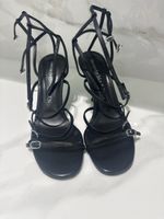 Alexander McQueen sandals black heels in good condition