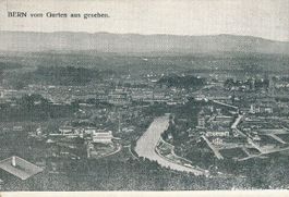 Bern - vom Gurten aus gesehen + c1910